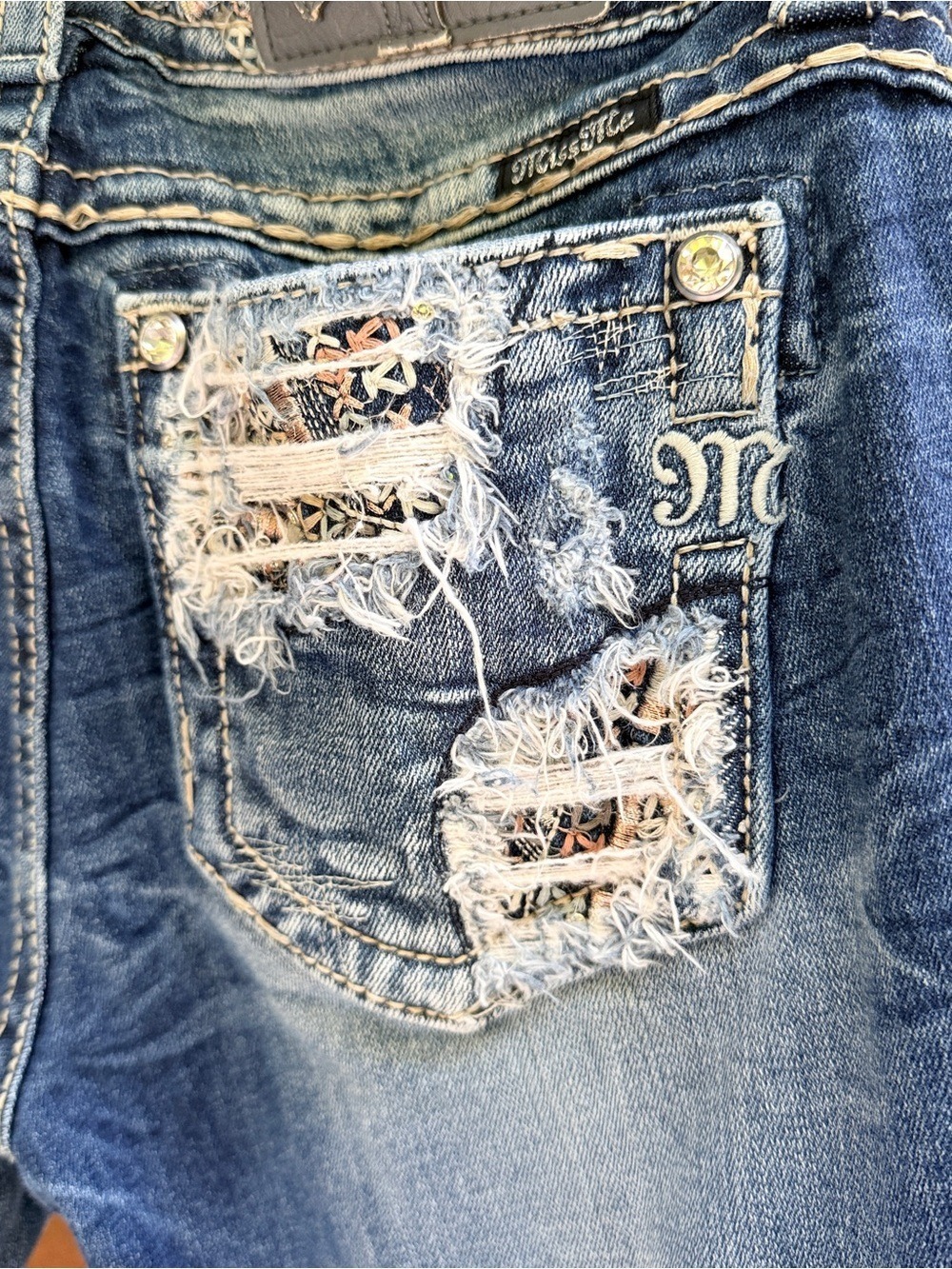 Miss Me Jeans Women's Bootcut Size 30 USA - Picture 7 of 15